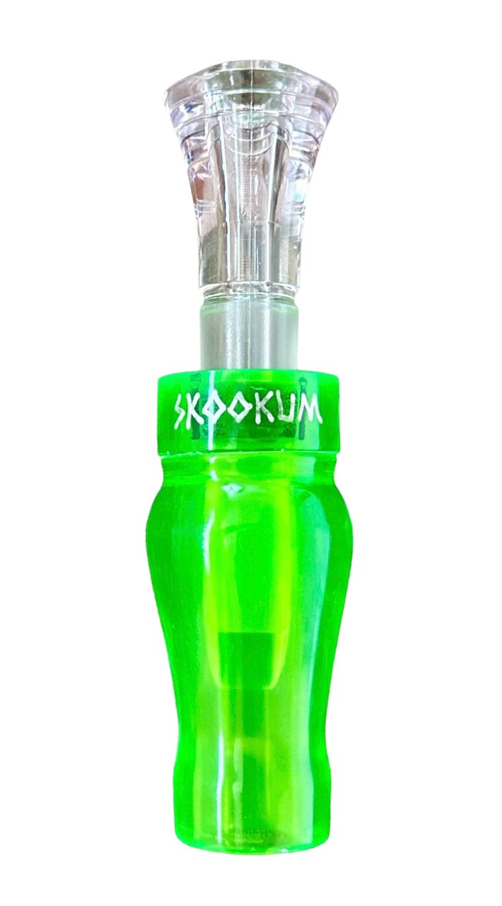 Polycarbonate Double Reed Duck Call